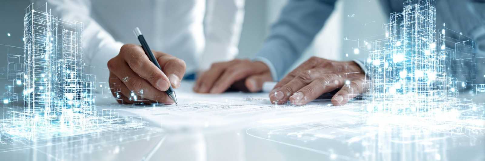 Der Leistungsumfang im Bereich Straßen, Wege und Plätze beinhaltet die Planung, Konstruktion, Instandhaltung und das Management der Verkehrsinfrastrukturen