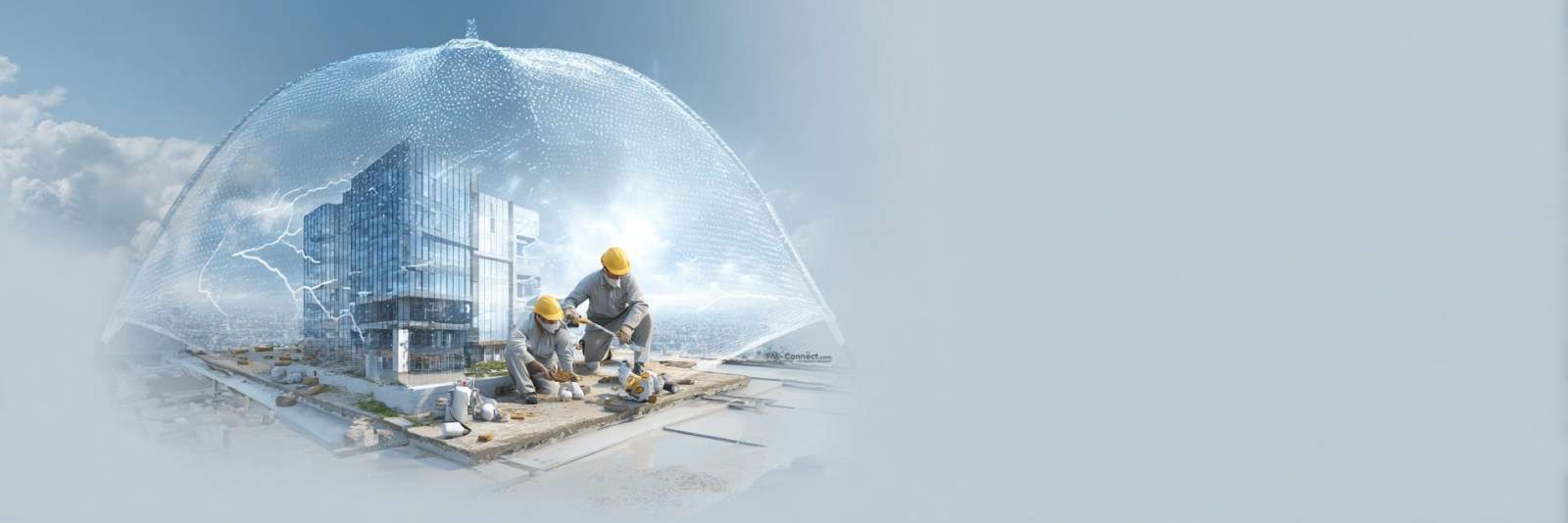 Schutzmaßnahmen bei widrigen Witterungsbedingungen sind essenziell, um Bauprojekte effizient und sicher durchzuführen