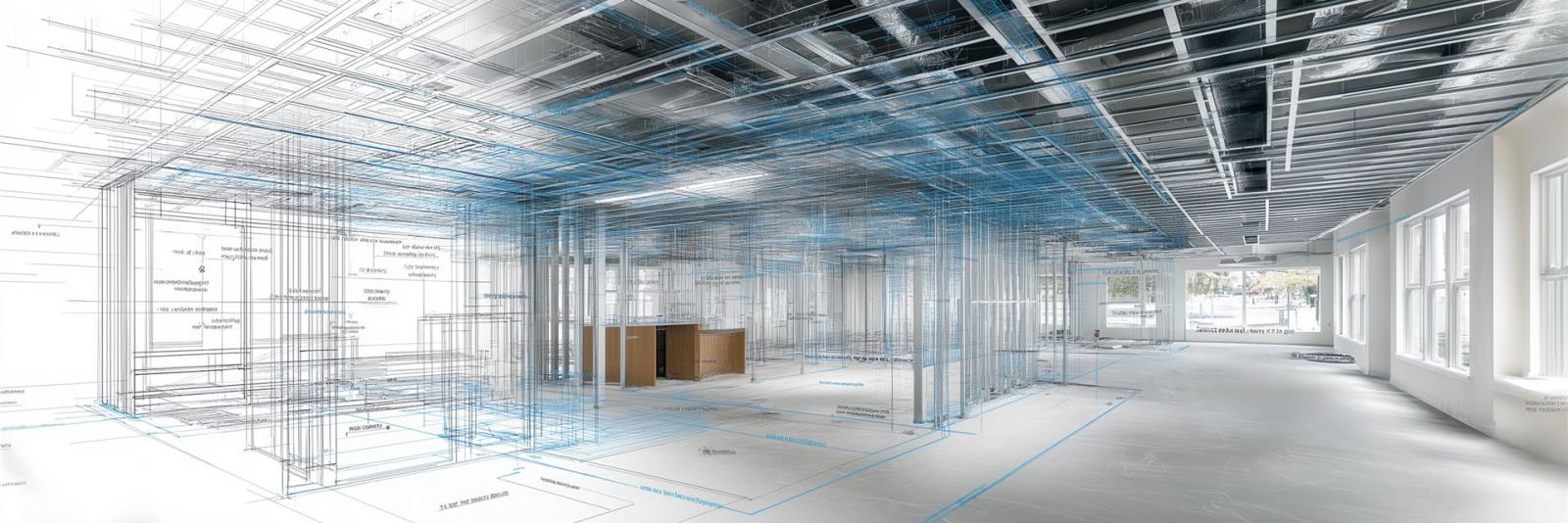 Trockenbauwände und -bodensysteme bieten vielfältige Gestaltungsmöglichkeiten für Innenräume und ermöglichen flexible Raumaufteilungen