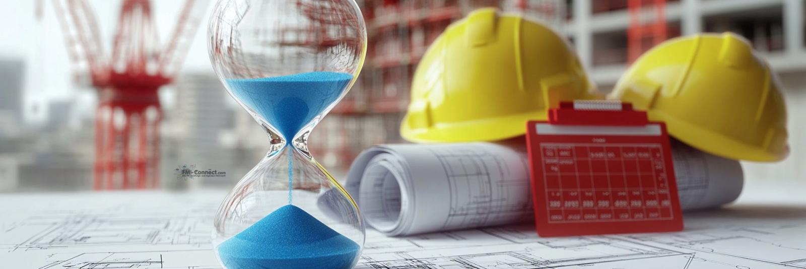 Funktion einer Timeline zum Management von Handwerksdiensten bei Standortverlagerungen